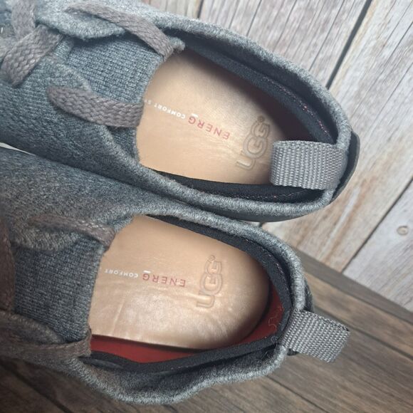 UGG Trigo Hyperweave Treadlite Sneaker Men's Sz 13 Gray (VGC) - Picture 7 of 9